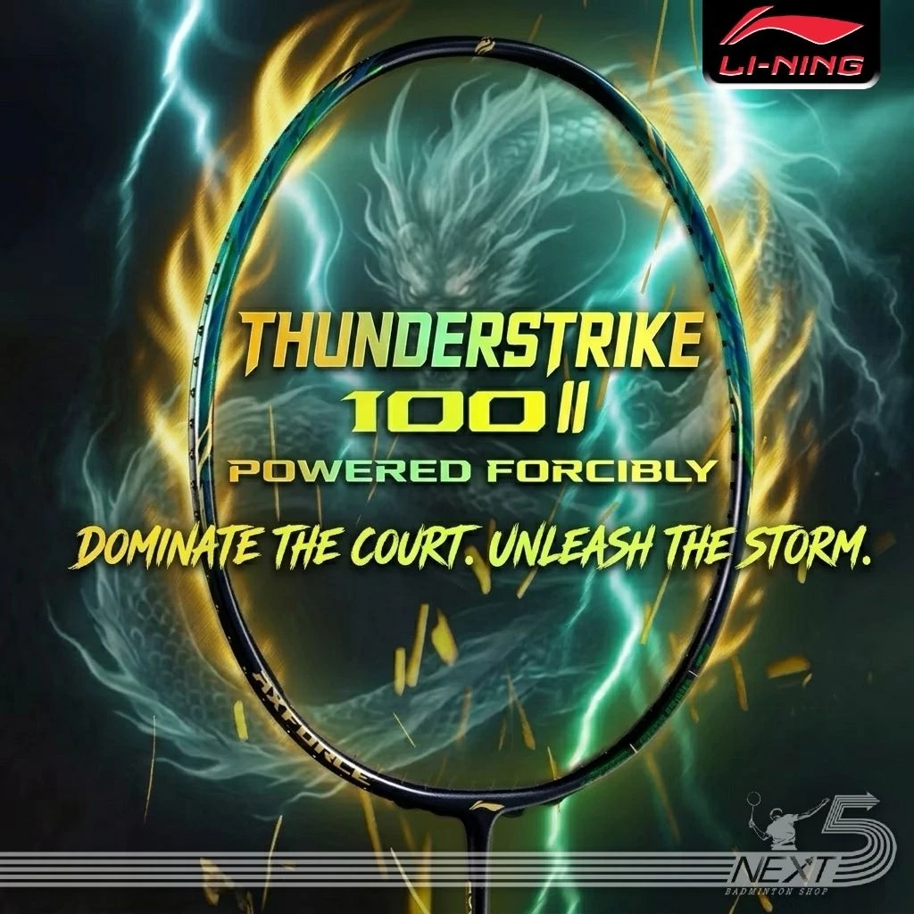 Li-Ning ไม้แบดมินตัน รุ่น AXFORCE 100 ll GEN2 ประกันไทย แถมเอ็น กริป ซอง รูปที่ 1