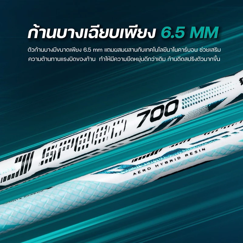VS ไม้แบดมินตัน รุ่น J Speed 700 (แถมเอ็น กริป ซอง ประกัน6เดือน) รูปที่ 9