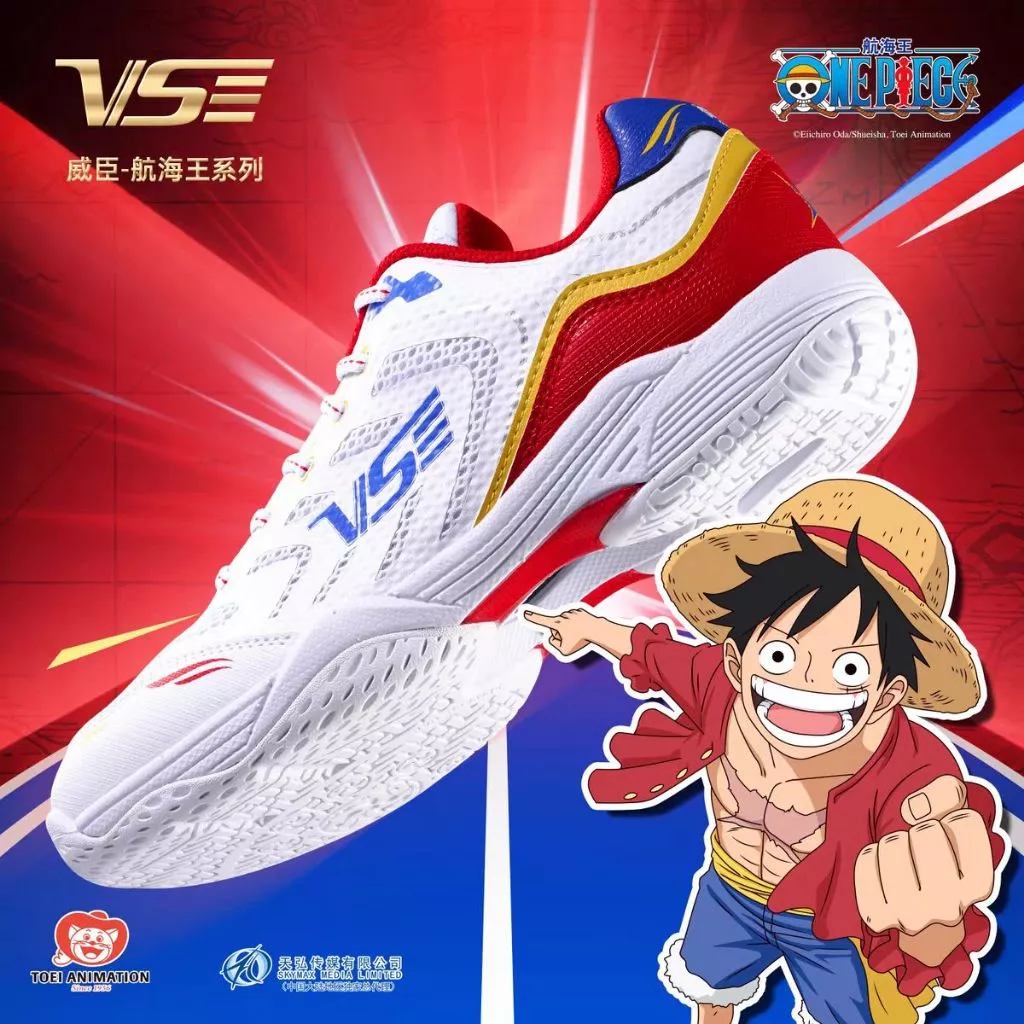 VS รองเท้าแบดมินตัน VS x One Piece – Luffy | เกาะสนามดี ซัพพอร์ตแน่น ลิขสิทธิ์แท้ รูปที่ 1