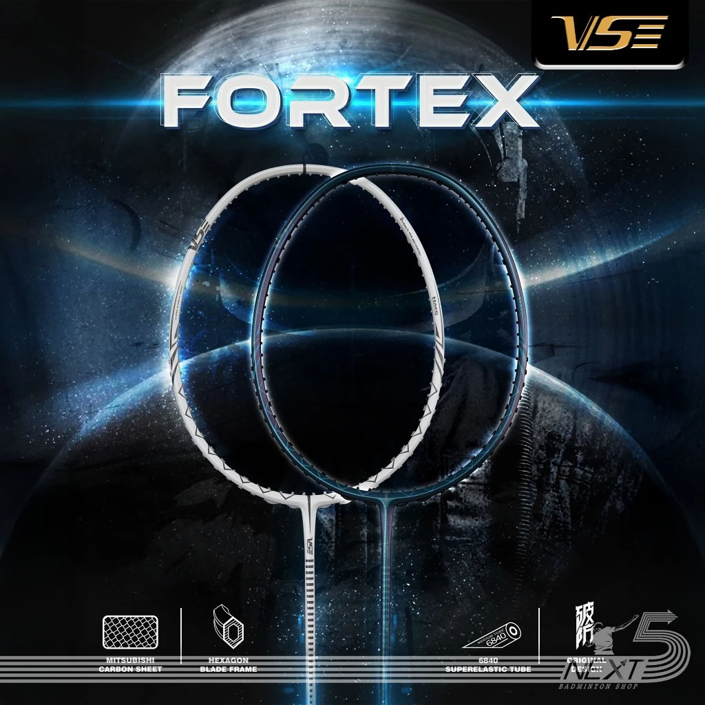 ไม้แบดมินตัน vs รุ่น Fortex แถมเอ็น ซอง กริปยาง ประกันศูนย์ไทย รูปที่ 1