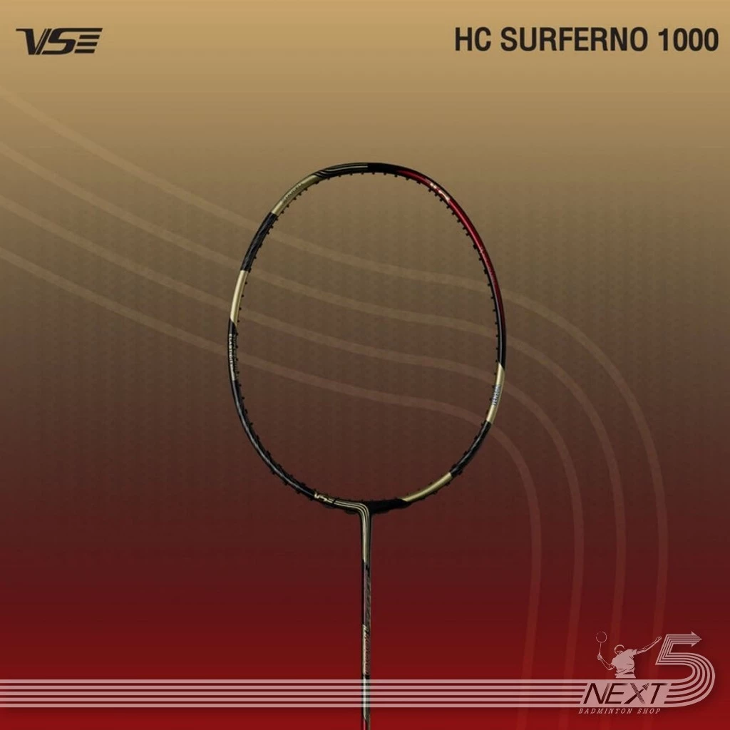 VS ไม้แบดมินตัน รุ่น Surferno HC1000 4U ไม้บุก ตีง่าย ควบคุมดี ของแท้ แถมขึ้นเอ็นฟรี รูปที่ 7