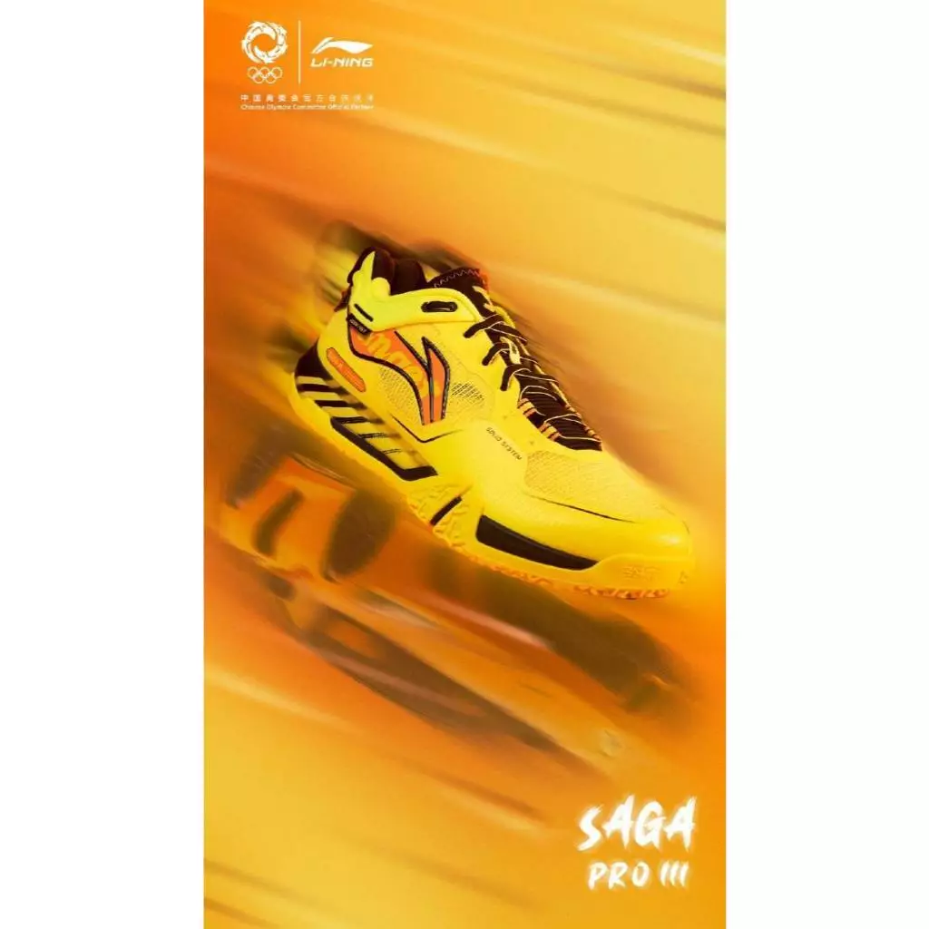 Li-ning รองเท้าแบดมินตันรุ่น SAGA PRO III & SAGA PRO III LIMITED จาก Li-ning Thailand รูปที่ 3