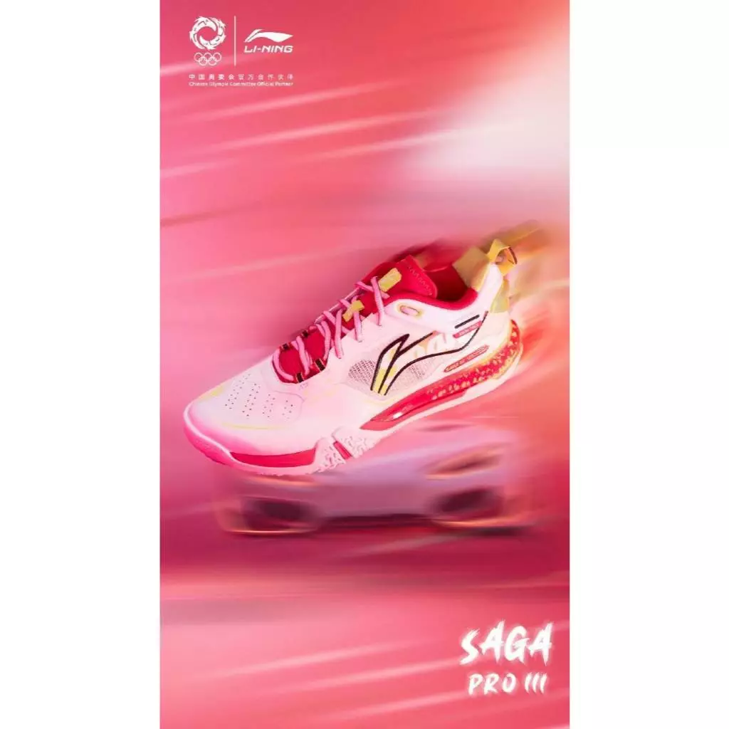 Li-ning รองเท้าแบดมินตันรุ่น SAGA PRO III & SAGA PRO III LIMITED จาก Li-ning Thailand รูปที่ 5