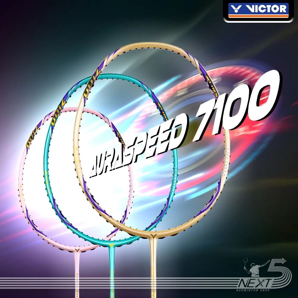 Victor ไม้แบดมินตันรุ่น Auraspeed-7100 ( ARS-7100 ) แถม เอ็น กริป ซอง รูปที่ 1