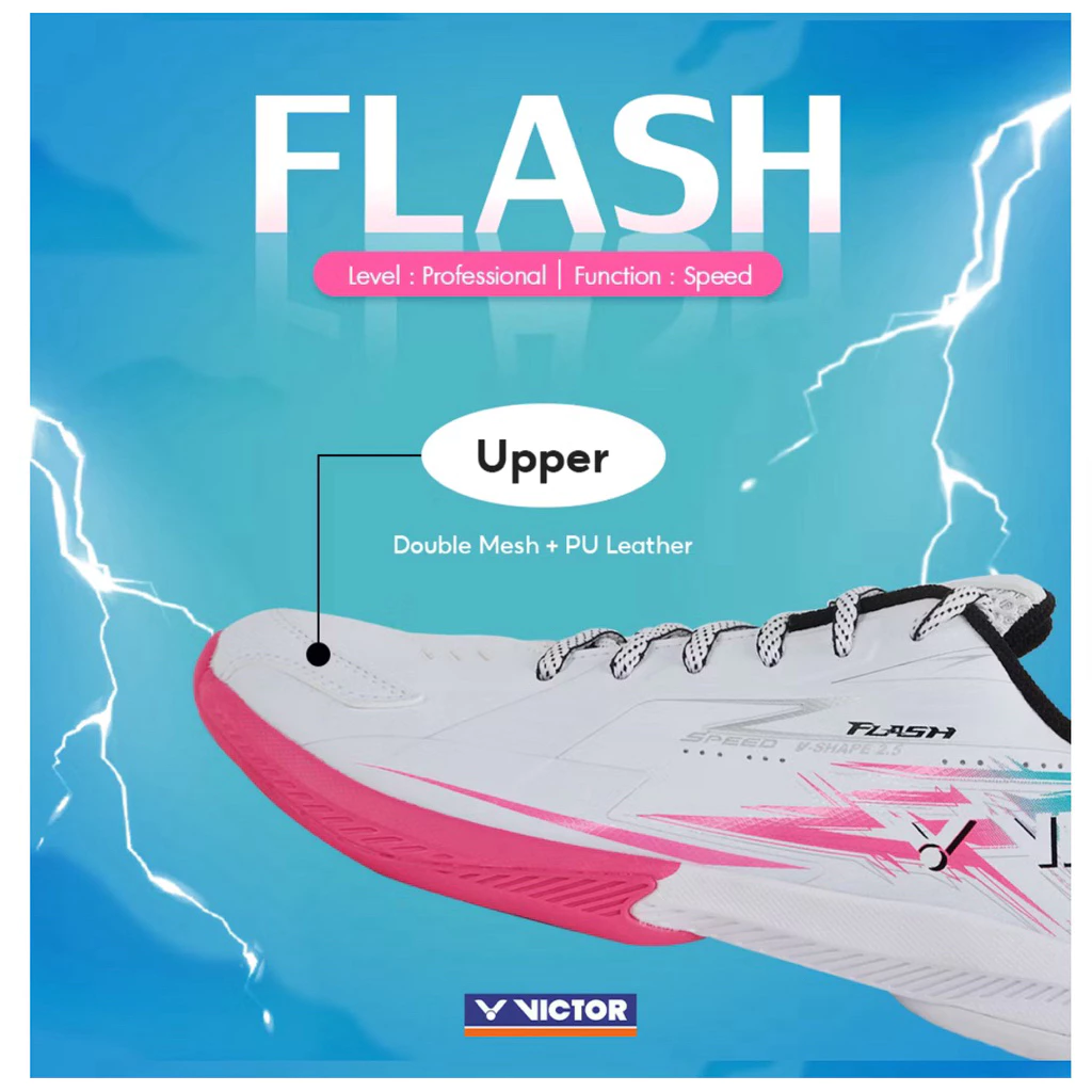 VICTOR รองเท้ากีฬาแบดมินตัน รุ่น FLASH รูปที่ 6